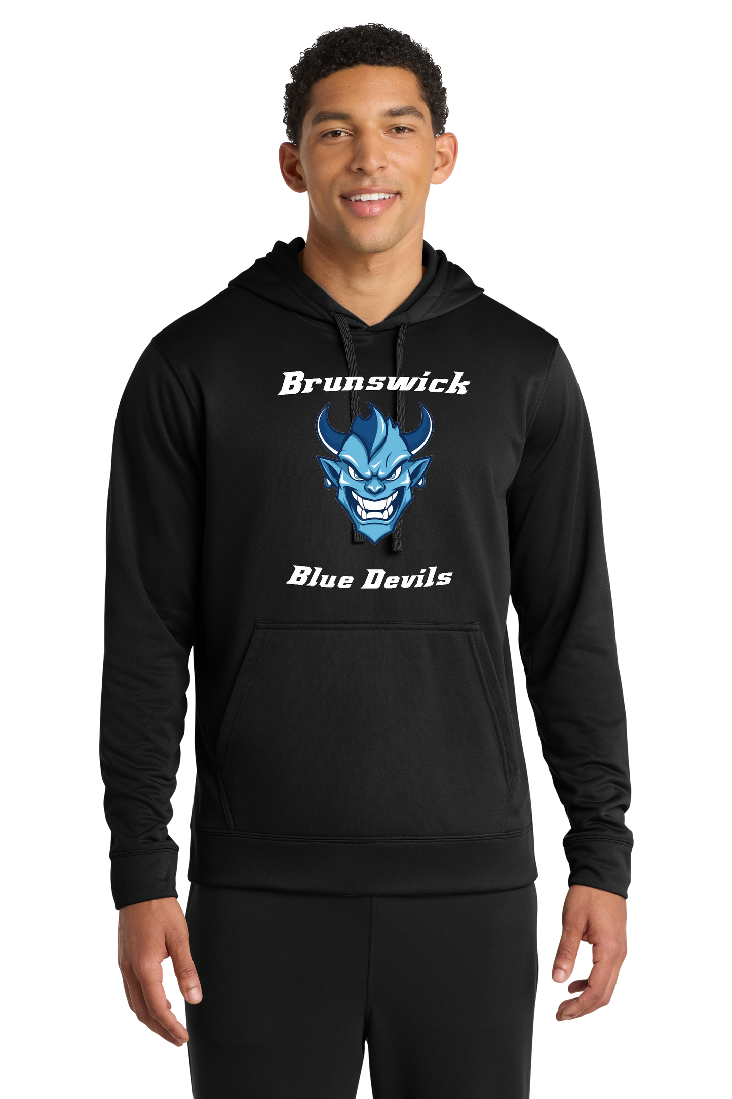 Blue Devils Baseball Performance Fleece Hooded Sweatshirt