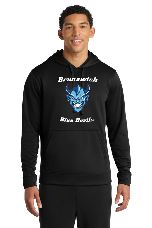 Blue Devils Baseball Performance Fleece Hooded Sweatshirt